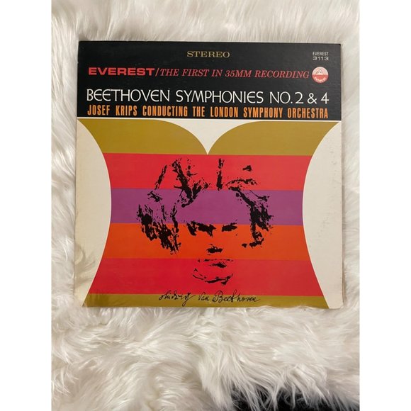 Classical Vinyl Beethoven Symphonies No. 2 and 4 Josef Krips Conducting London S - Picture 11 of 11